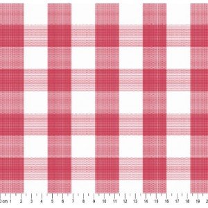 Tecido Fio Tinto Xadrez 30XM cor - 1066 (Vermelho)